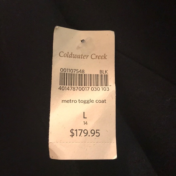 Black Pea Coat - Picture 6 of 6